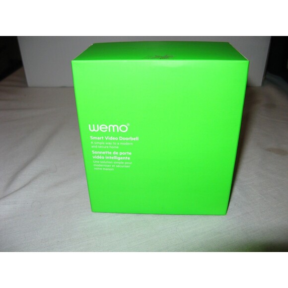 Belkin WeMo WDC010 Apple HomeKit HD Smart Video Doorbell NEW OPEN BOX - Picture 5 of 5